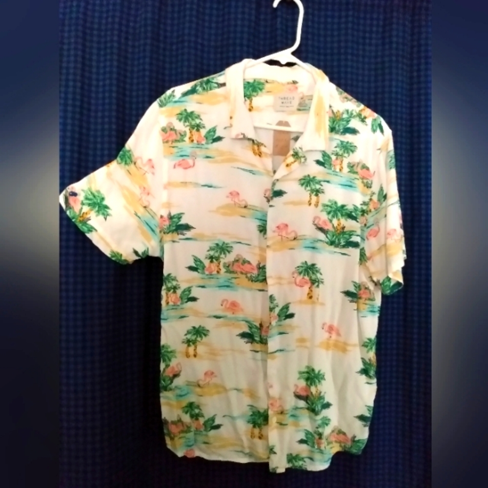 Tropical Hawaiian men's shirt